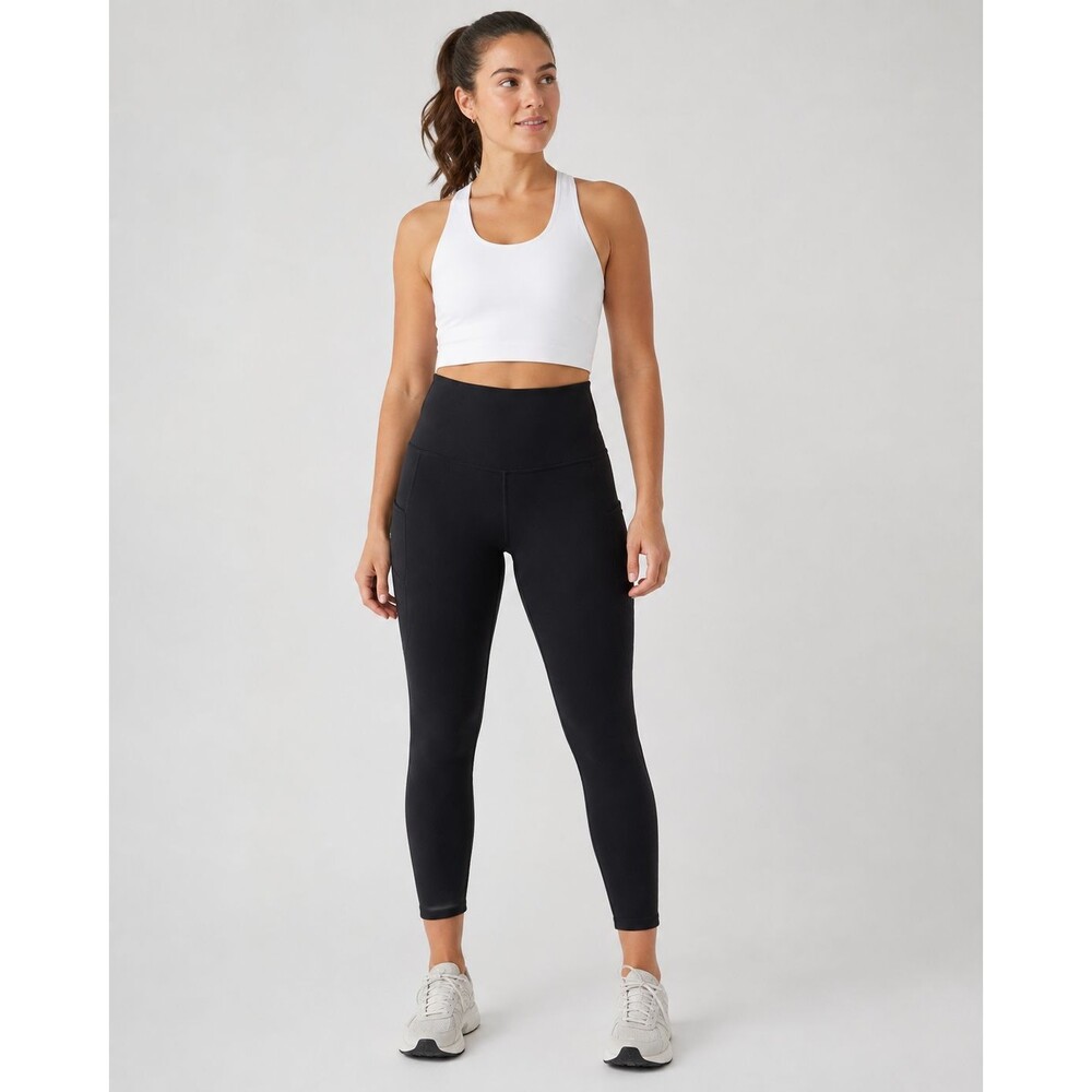 Athleta Altitude Edge Stash Tight Black Leggings Women XL NWT $119